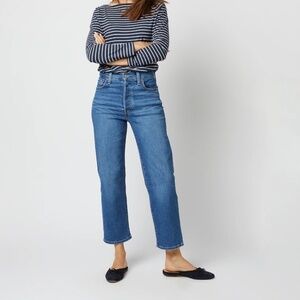 Levi's Ribcage Straight Ankle Jeans